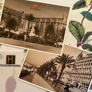 The History Channel Vintage Postcards Set
